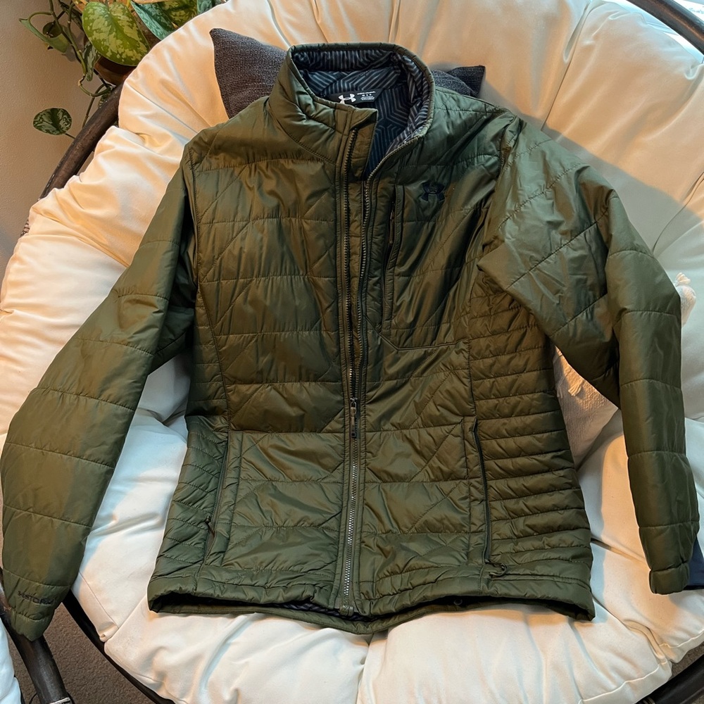 Under Armour, lightweight cold gear, infrared, green